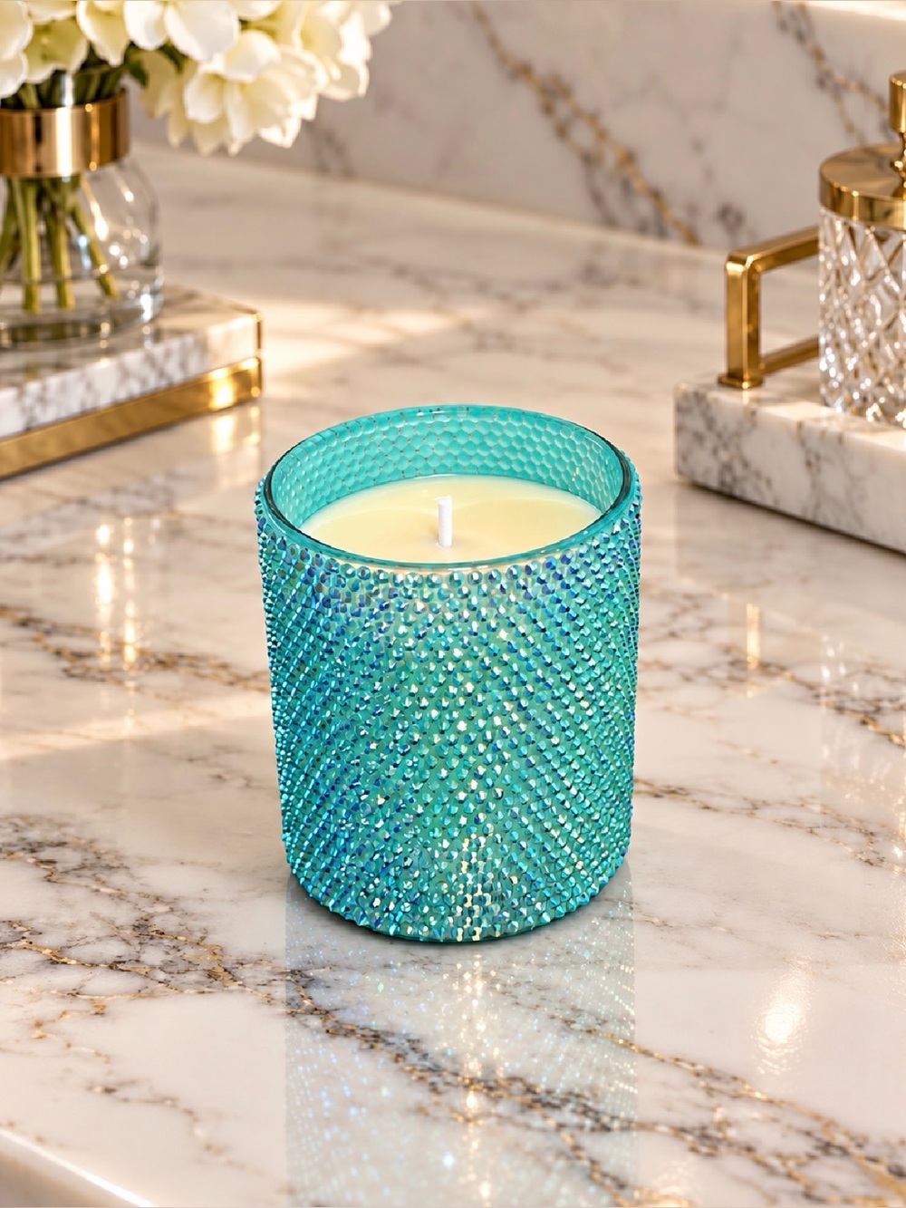 Vanilla Cupcake Bling Scented Candle